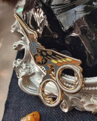 Image 3 of FATE CUT ENAMEL PIN 