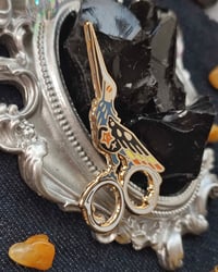 Image 4 of FATE CUT ENAMEL PIN 