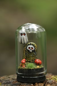 Image 3 of Mini Ghostie and Grave Curio Dome