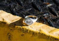 Image 1 of Textured Flower Signet 