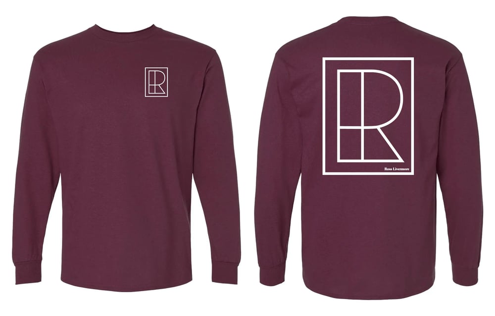 Image of RL Maroon Logo Long Sleeve