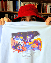 Image 2 of TEE-SHIRT "ELEANOR ROOSEVELT" - COLLAB' CITATIONS PAR BILLIE