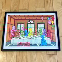 Image 1 of Balloon Supper 18x24 inch print.