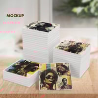 Image 3 of Personalized Ceramic Coasters 