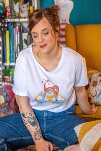 Image 4 of TEE-SHIRT "MAYA ANGELOU" - COLLAB' CITATIONS PAR EMILIE THEILLARD