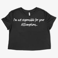 Image 2 of I'm not responsible for your ASSumptions...