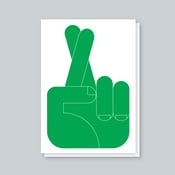 Image of Luck - Big Hand card