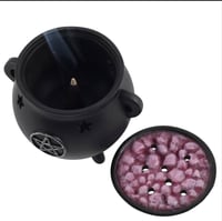 Image 4 of Resin Cauldron Incense Cone Burners