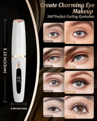 Image 3 of Electric Heated Eyelash Curler