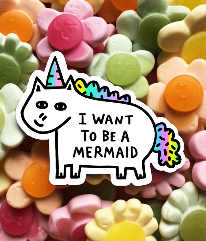 Image of Mermaid Fridge Magnet 