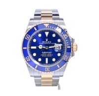 Image 1 of Submariner Klon 40mm Two Tone Blau 