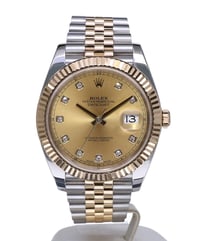 Image 1 of Datejust Klon 41mm Two Tone Champagner Blatt