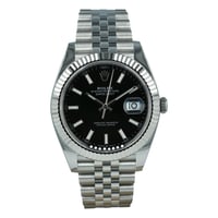 Image 1 of Datejust Klon 41mm Schwarzes Blatt