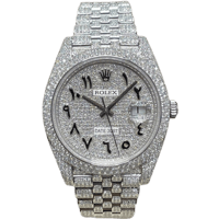 Image 1 of Iced Out Datejust Klon 41mm
