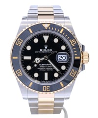 Image 1 of Submariner Klon 40mm Two-Tone Schwarz