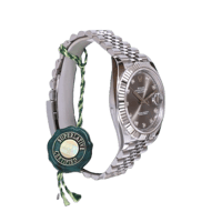Image 2 of Datejust Klon 41mm Graues Blatt mit Brillianten
