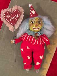 Image 4 of Spun Cotton Valentine Creepy Clown