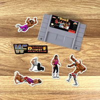 Image 2 of WWF Royal Rumble Sticker Set (34 Pieces)