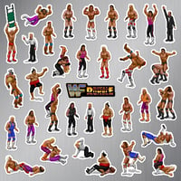 Image 1 of WWF Royal Rumble Magnet Set (34 Pieces)