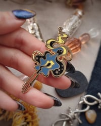 Image 2 of ETERNAL FLAME ENAMEL PIN 