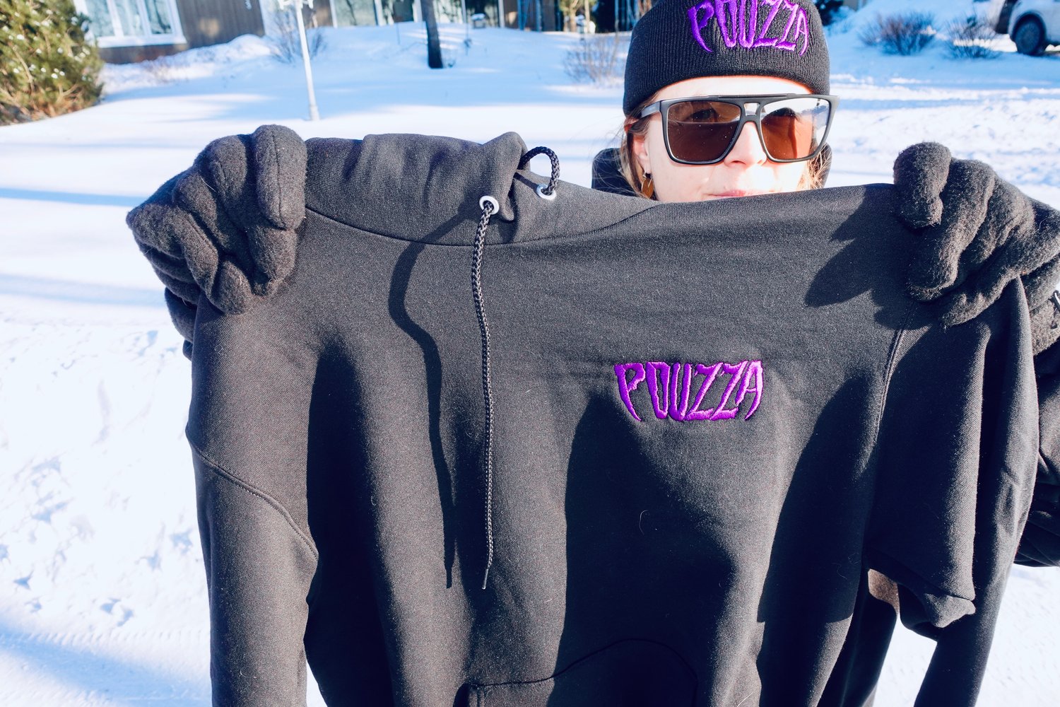 Image of Pouzza " Purple " Hoodie 