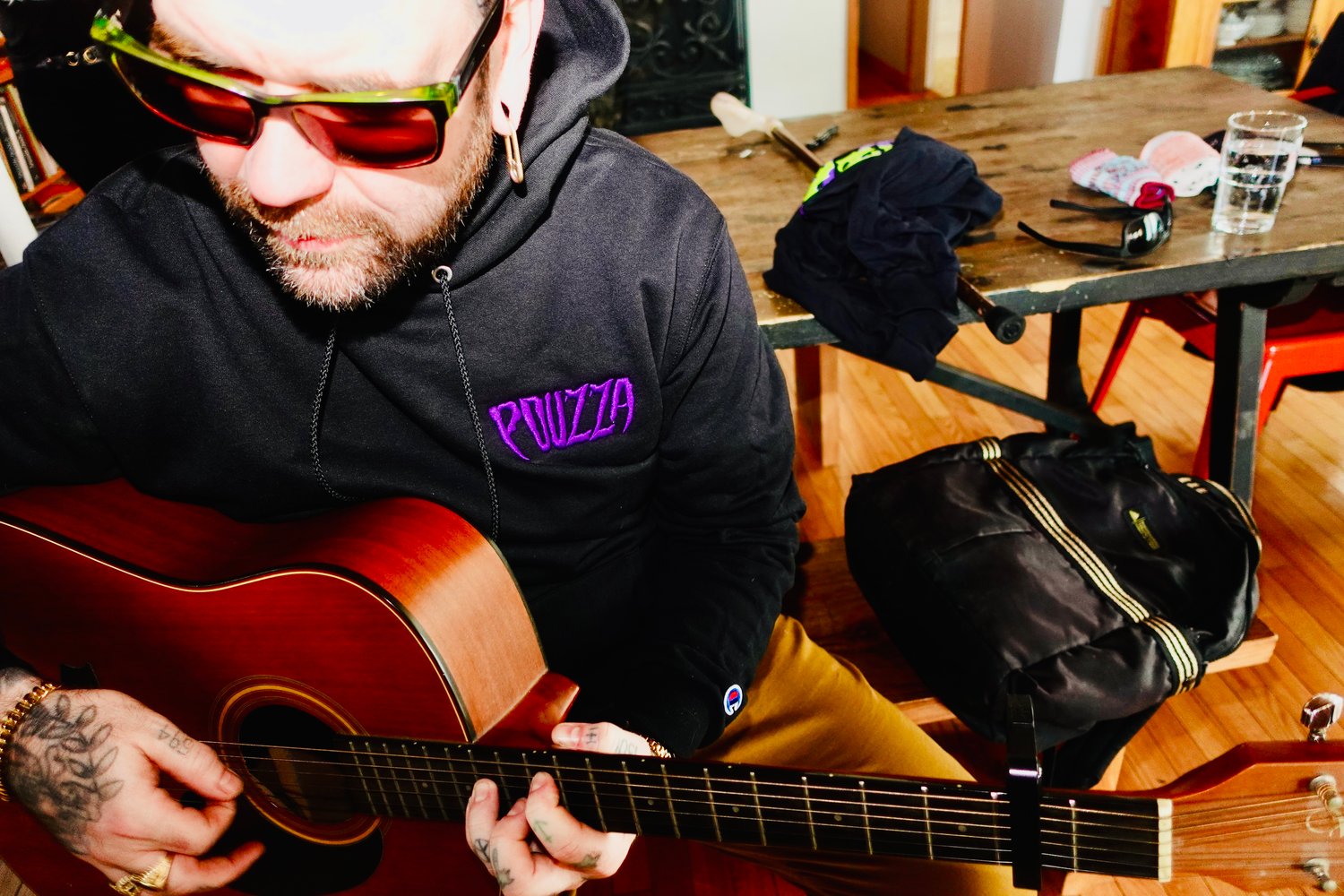 Image of Pouzza " Purple " Hoodie 