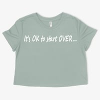 Image 1 of It's OK to start OVER...