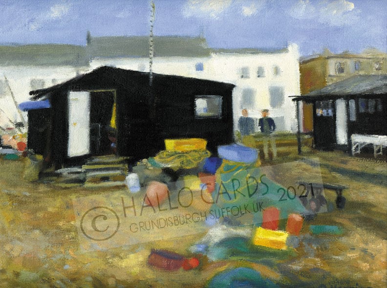 Image of Fishermen's Huts Aldeburgh- Suffolk - HL 083