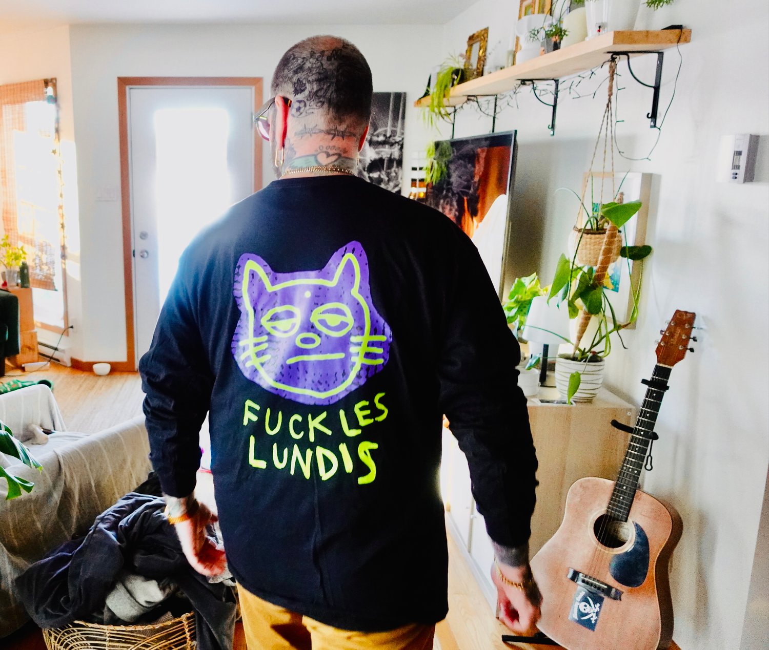 Image of Pouzza " Fuck les lundis " Long Sleeve