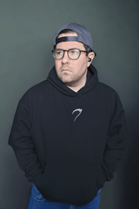 Image 1 of Grim Crest Heavy Weight Hoodie