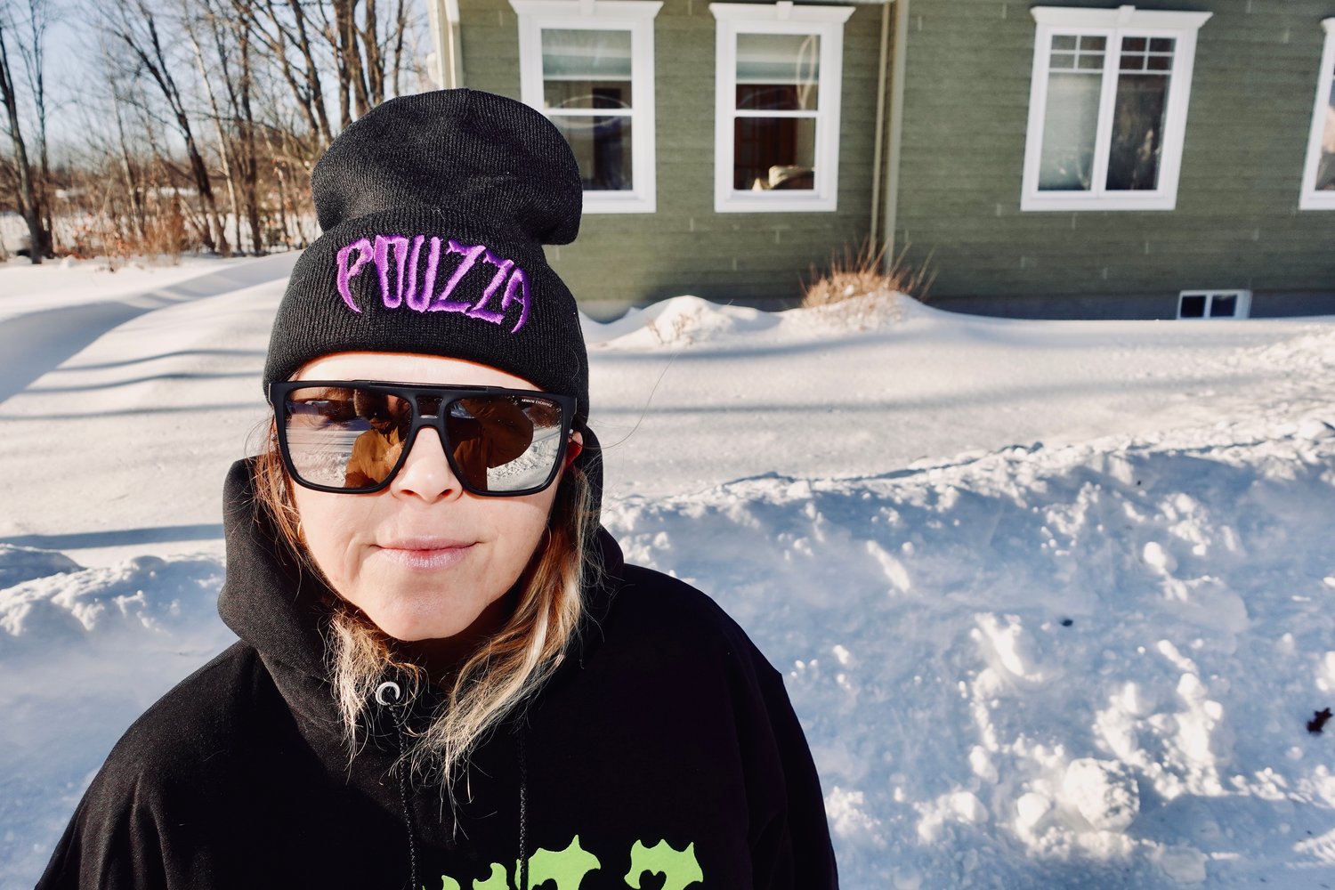 Image of Pouzza «  Purple » Tuque / Beanie