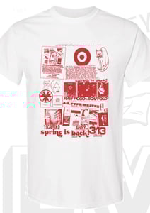 Image of Easy Subcult "SPRING IS BACK" for '25 t-shirt