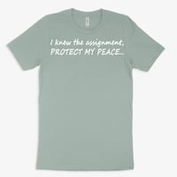 Image 1 of I knew the assignment, PROTECT MY PEACE...uni