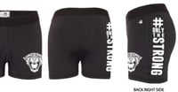 OTS Women’s 3” Pro-Compression Black Jaguar Shorts