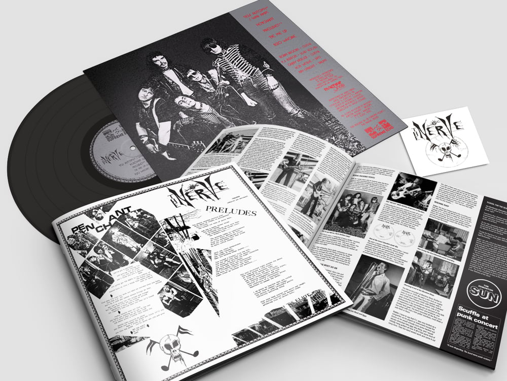 Image of THE NERVE - "THE NERVE" (1978) MLP