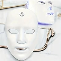 Image 7 of LED Anti-Aging Facial Mask forNeck-7- color Therapy