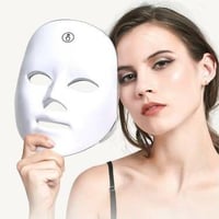 Image 6 of LED Anti-Aging Facial Mask forNeck-7- color Therapy