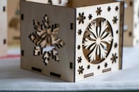 Image 2 of Snowflake Candle Holder
