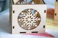 Image 3 of Mini Snowflake candle holder