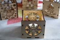 Image 7 of Mini Snowflake candle holder