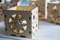 Image 8 of Mini Snowflake candle holder