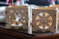 Image 10 of Mini Snowflake candle holder