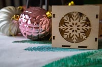 Image 12 of Mini Snowflake candle holder