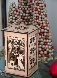Image 2 of Merry Woofmas Light Box