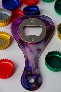 Image 1 of Galaxy Purple Bottle Opener