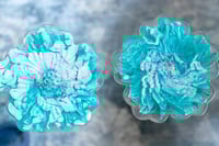 Image 2 of Blue Hibiscus Flower Coasters
