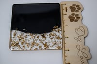 Image 4 of Charming Black and Gold Coasters!