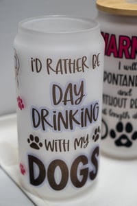 Image 8 of Iced Coffee Glass for Dog Lovers