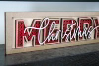 Image 5 of Merry Christmas sign