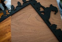 Image 7 of Dog Christmas lights Door Topper